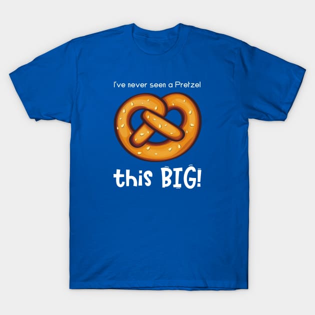 I've Never Seen a Pretzel this BIG! (CXG Inspired) [dark] T-Shirt by Ukulily